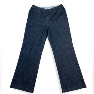 CHICO’S Platinum Denim 2 Melissa RG Trouser wide leg jeans